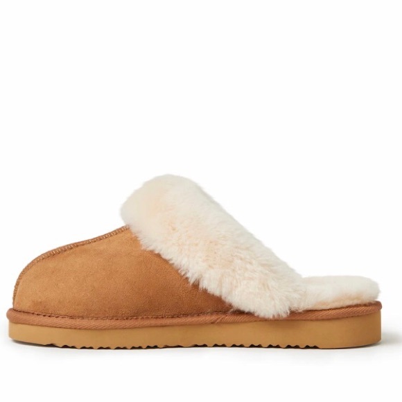 Dearfoams Sydney Shearling Slippers - Picture 4 of 6